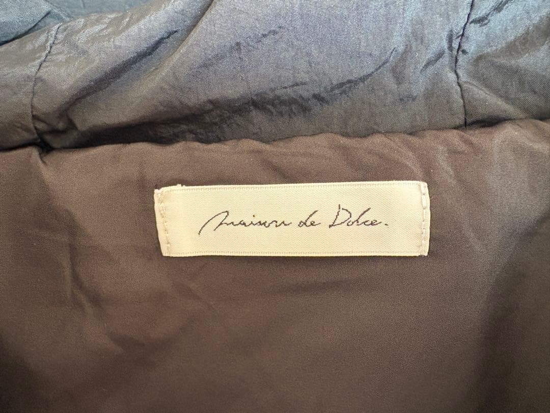 maison de Dolce. メゾンドドルチェ キルティングポンチョ