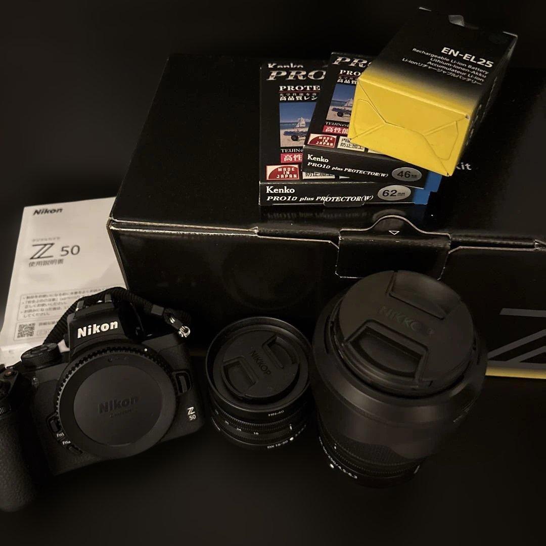 【美品】Nikon Z50 ダブルズームキット