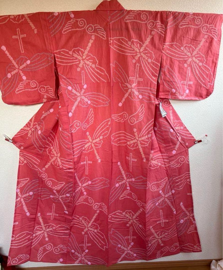 みか 浴衣 正絹小紋 羽織 マジョリカ 福袋