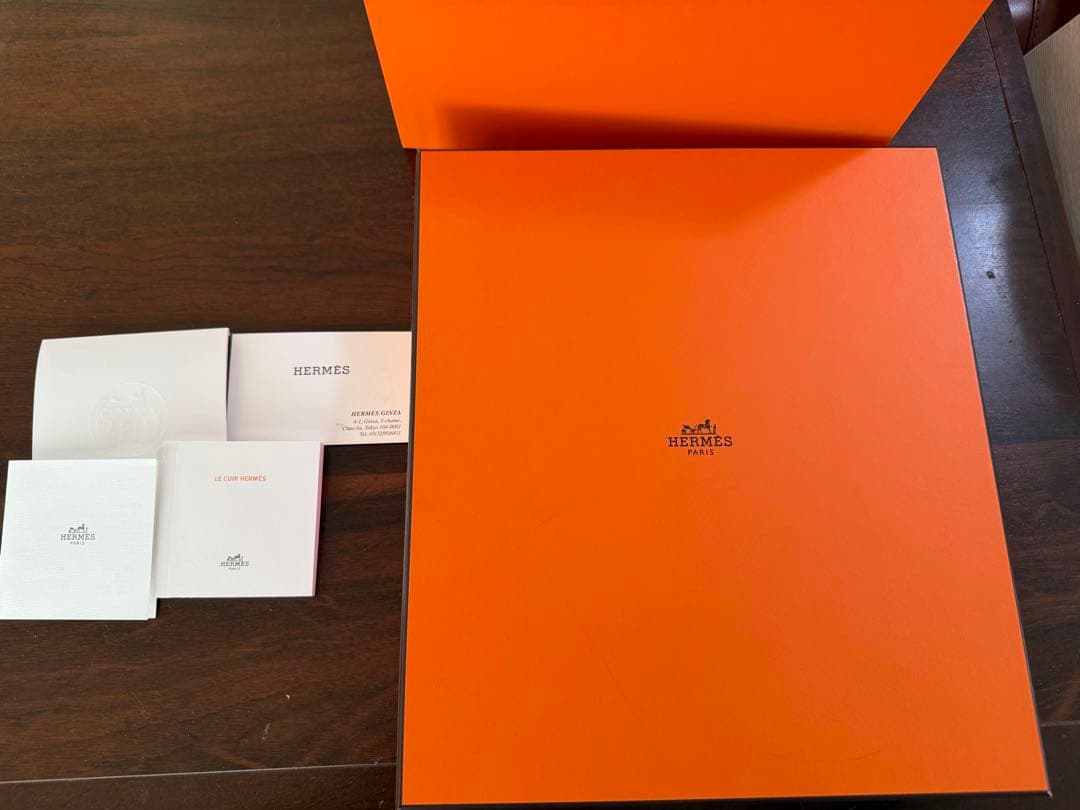 HERMESボリード/バーキン25/スカーフ/置物用の純正ボックス