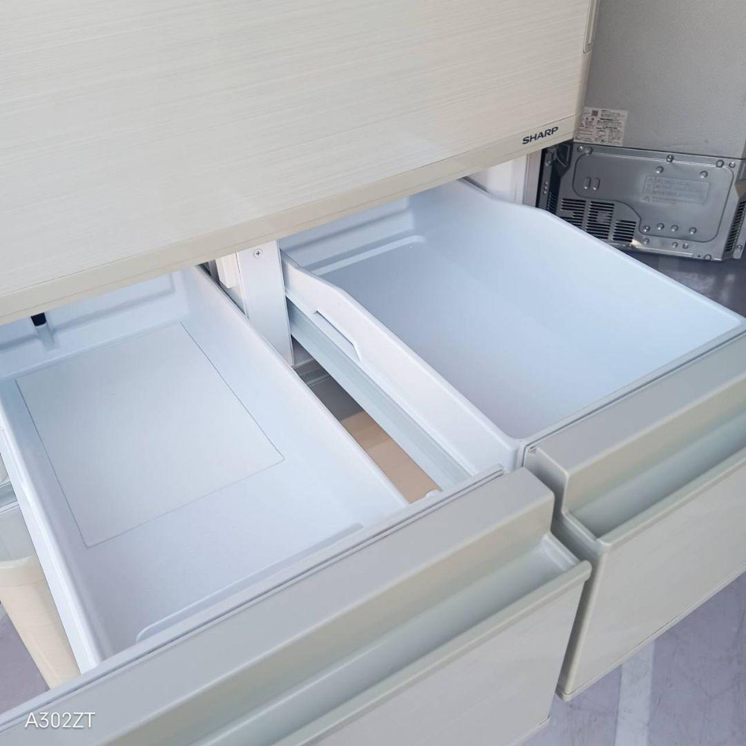D10A0 設置まで対応 SHARP　自動製氷機能付き　大型冷蔵庫　412L