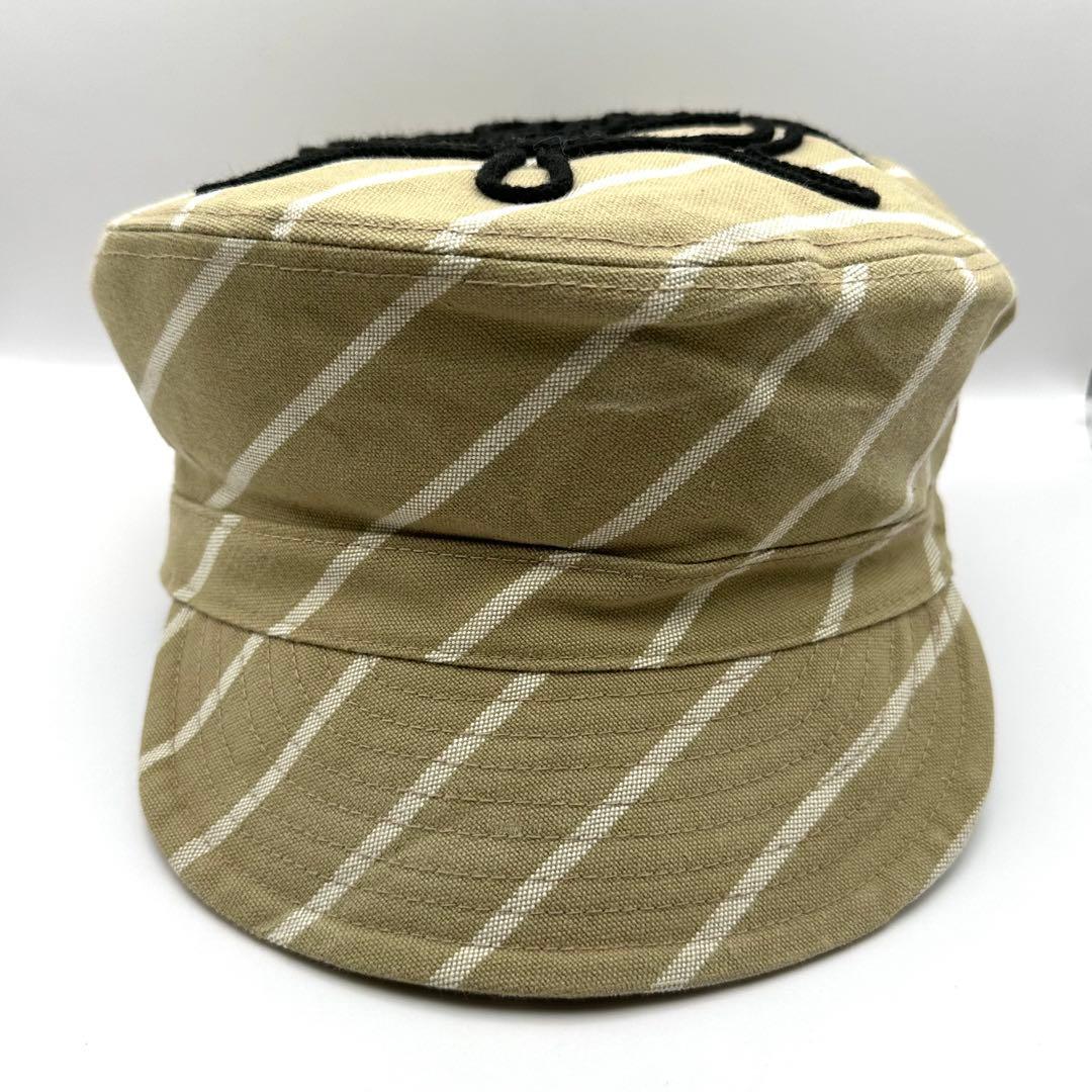 【美品】ヴィヴィアンウエストウッド キャスケット 帽子 オーブ 刺繍 M