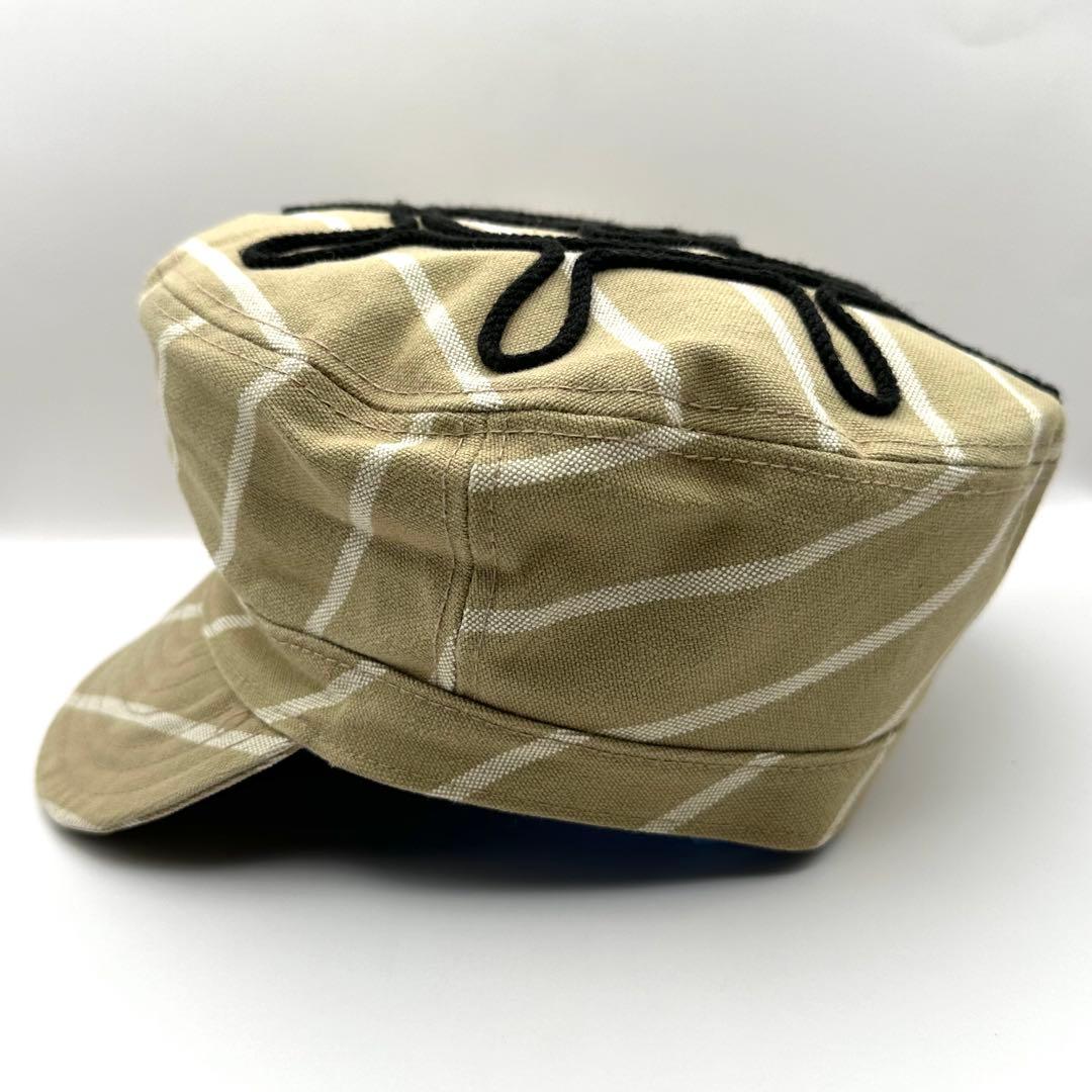 【美品】ヴィヴィアンウエストウッド キャスケット 帽子 オーブ 刺繍 M