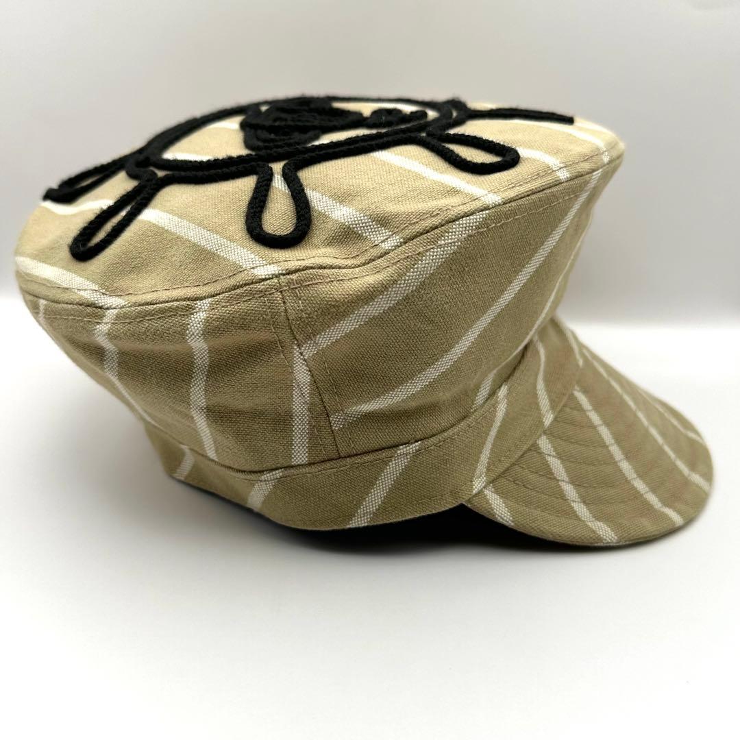 【美品】ヴィヴィアンウエストウッド キャスケット 帽子 オーブ 刺繍 M