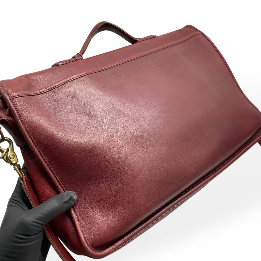 美品　COACH オールドコーチ　2way ビジネスバッグ　USA製　希少カラー
