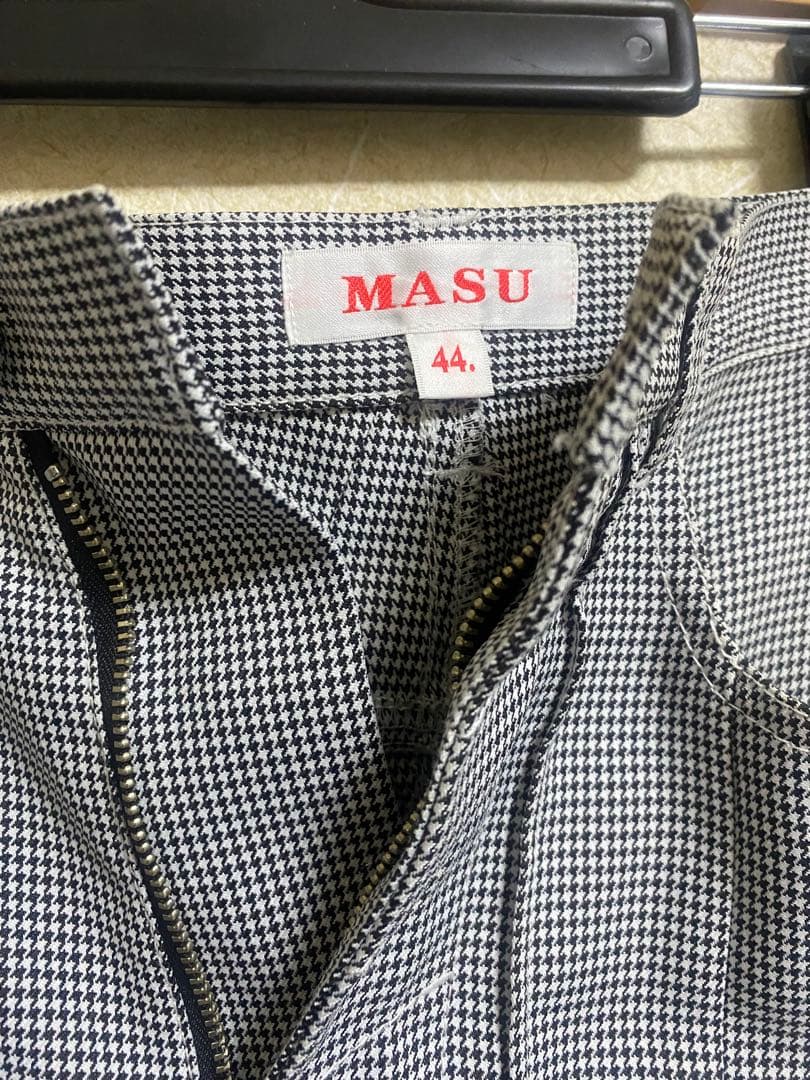 MASU プリーツパンツ スラックス
