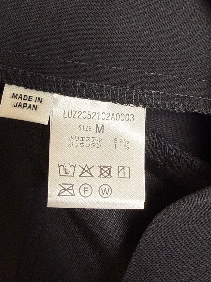 【タグ付き未使用】Lui's ダブルクロス2タックワイドスラックス　Mサイズ