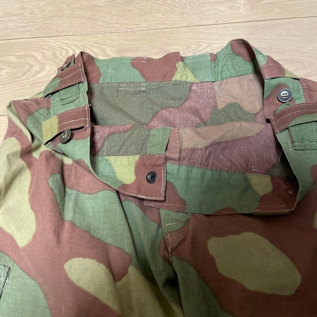 イタリア軍　サンマルコカモ　パンツ　リメイク