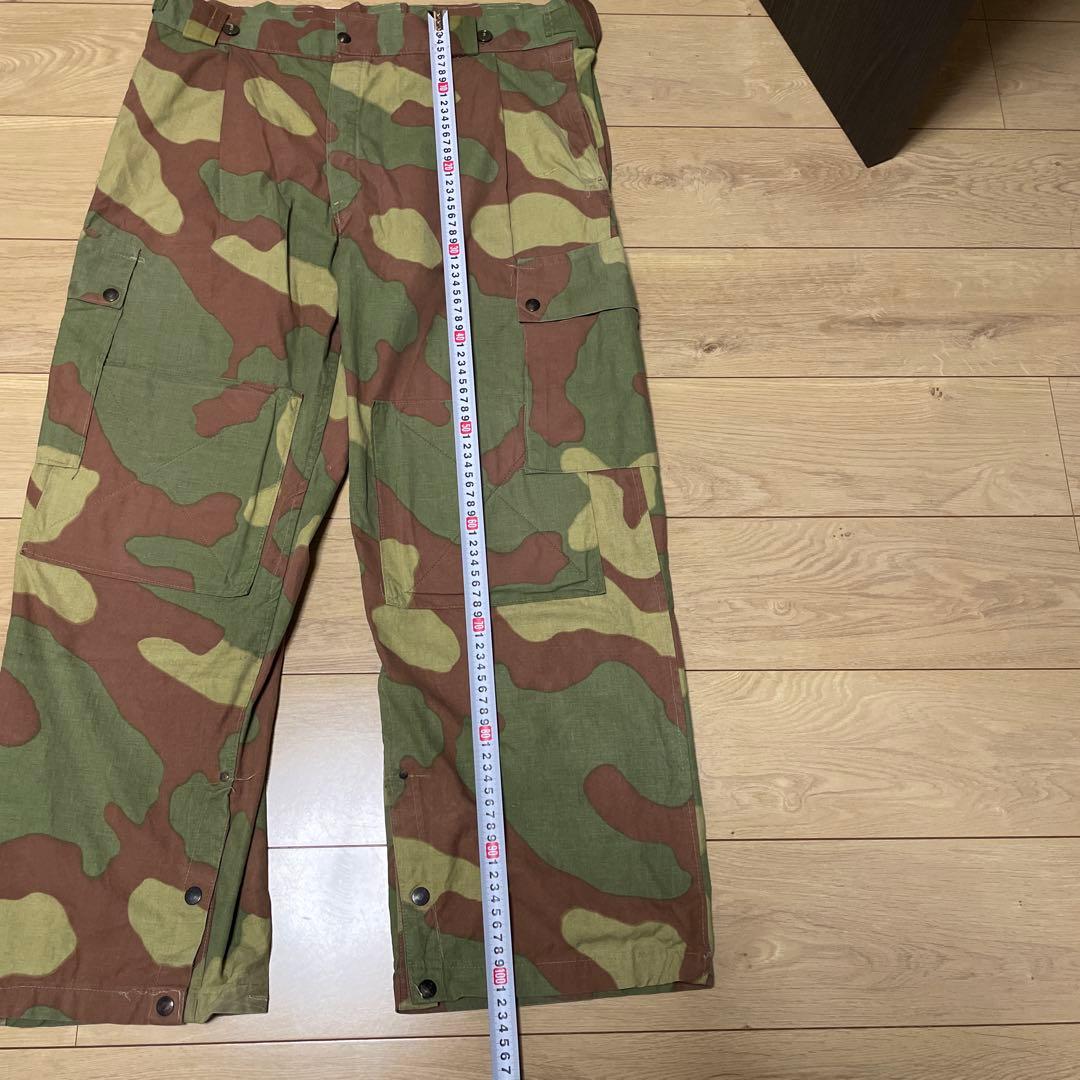 イタリア軍　サンマルコカモ　パンツ　リメイク