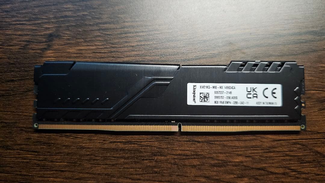 Kingston FURY DDR4-3200MHz メモリー 8GB2枚セット