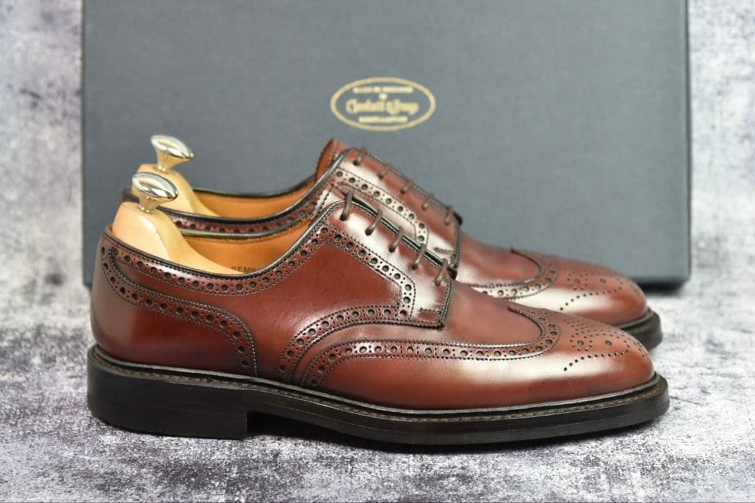 クロケット&ジョーンズ　ペンブローク　6E　325ラスト　ウイングチップ