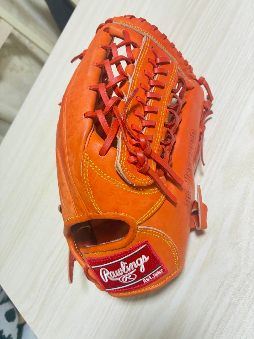 ローリングス 軟式グローブ オレンジ