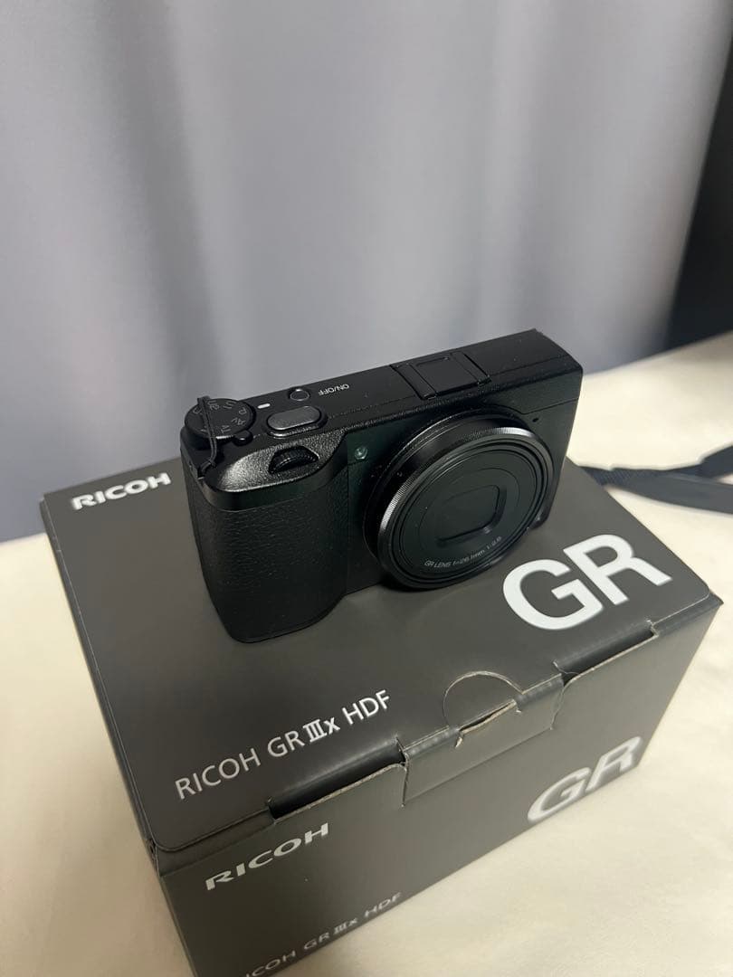 RICOH GRIIIx HDF/箱、付属品付き