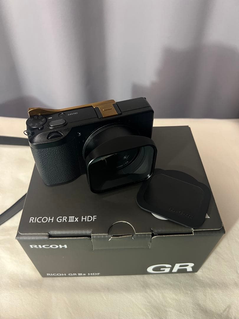 RICOH GRIIIx HDF/箱、付属品付き