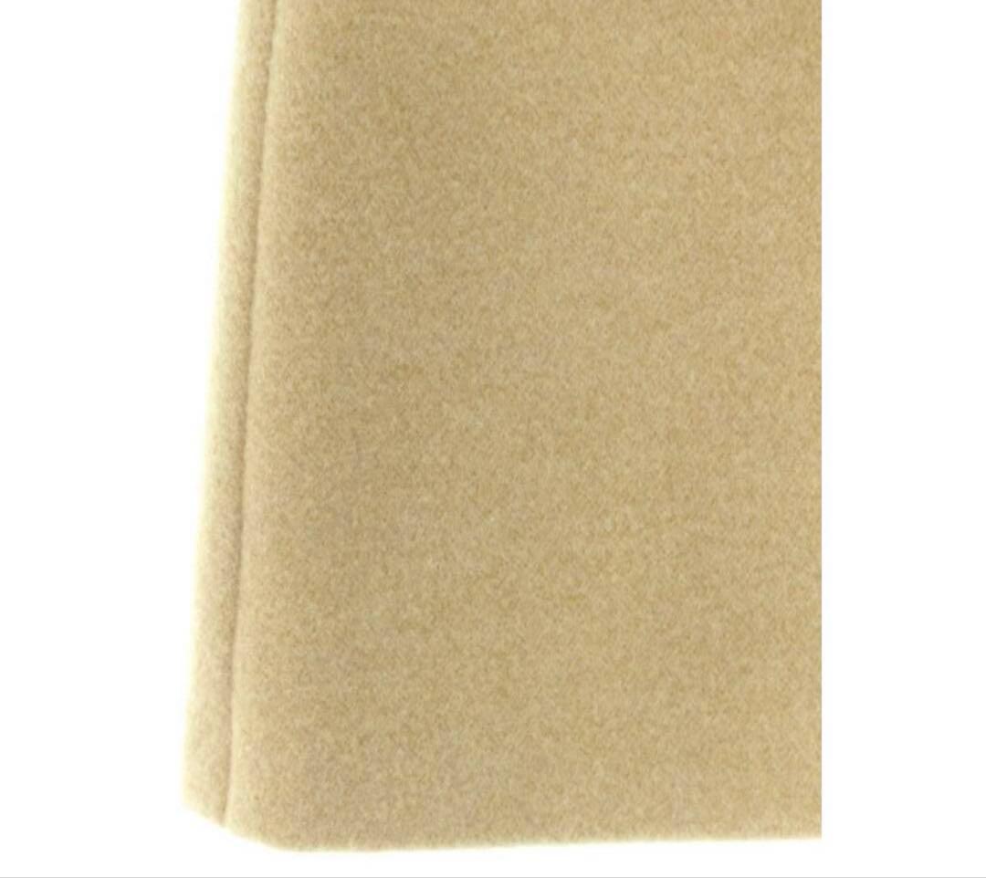 PATOU ベージュ フレアスカート ウール混紡