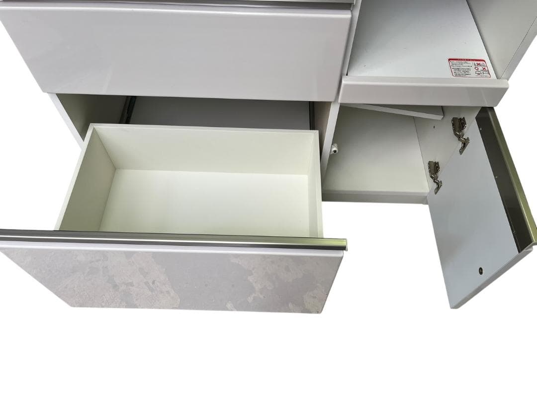 Nitori ニトリ カウンターアルミナ2 100CT WH 美品