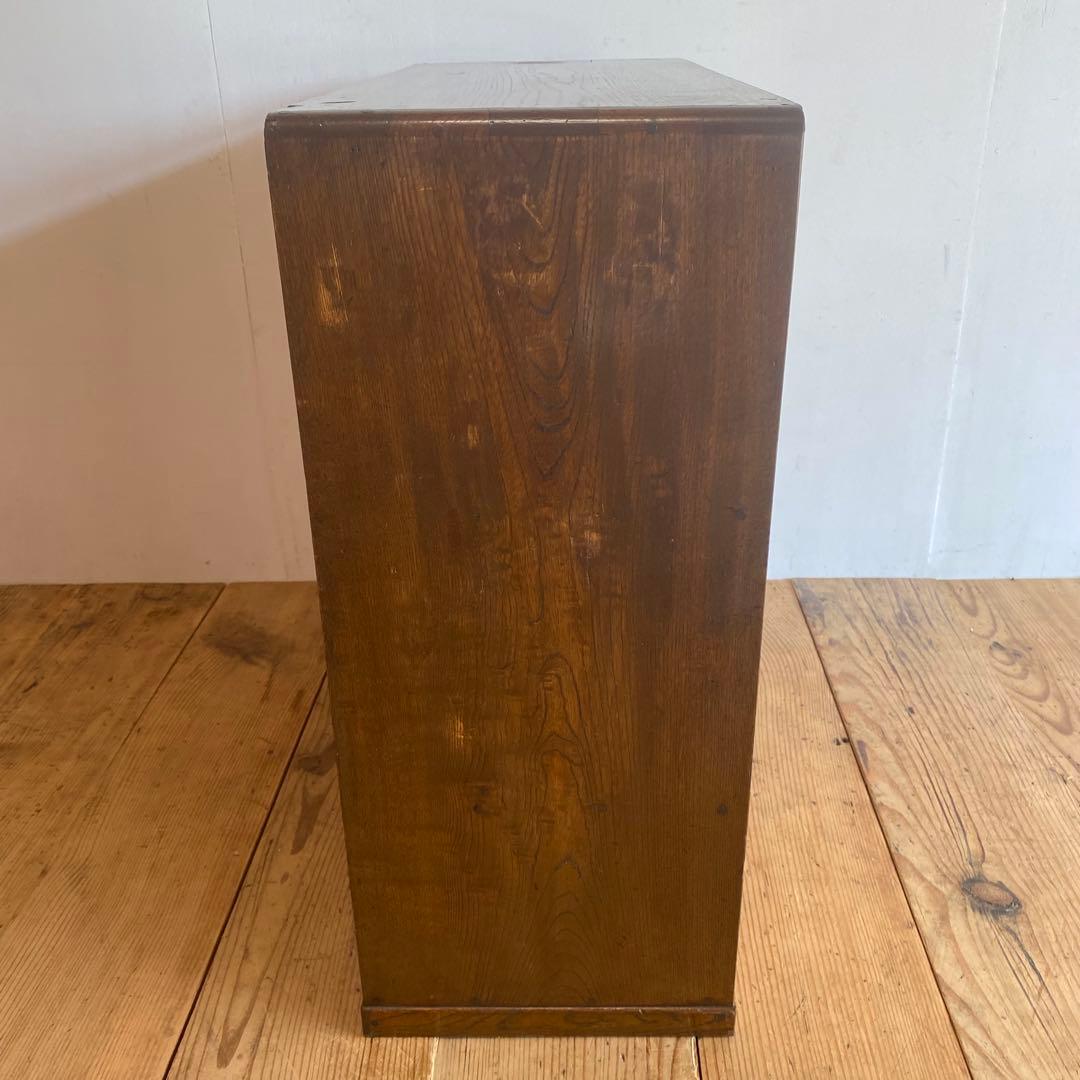 アンティーク ガラス 戸棚 キャビネット 箪笥 昭和レトロ y151