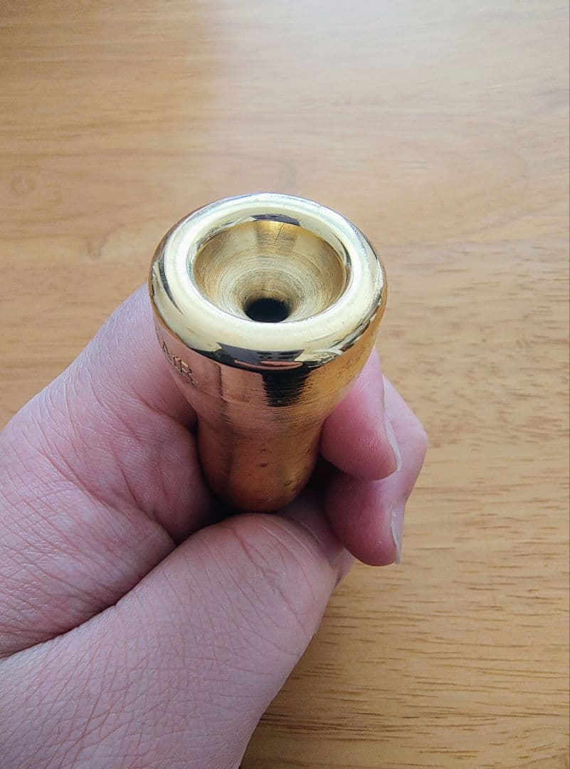 B.AIR トランペットマウスピース BZ13 テイラーシャンク改造品 ジャンク