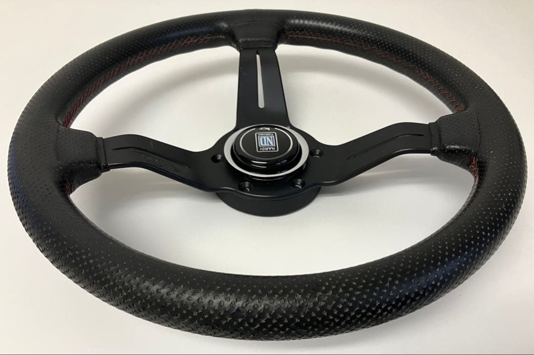 NARDI ナルディ タイプ ラリー ステアリング33cm/ホーンボタン/モモ