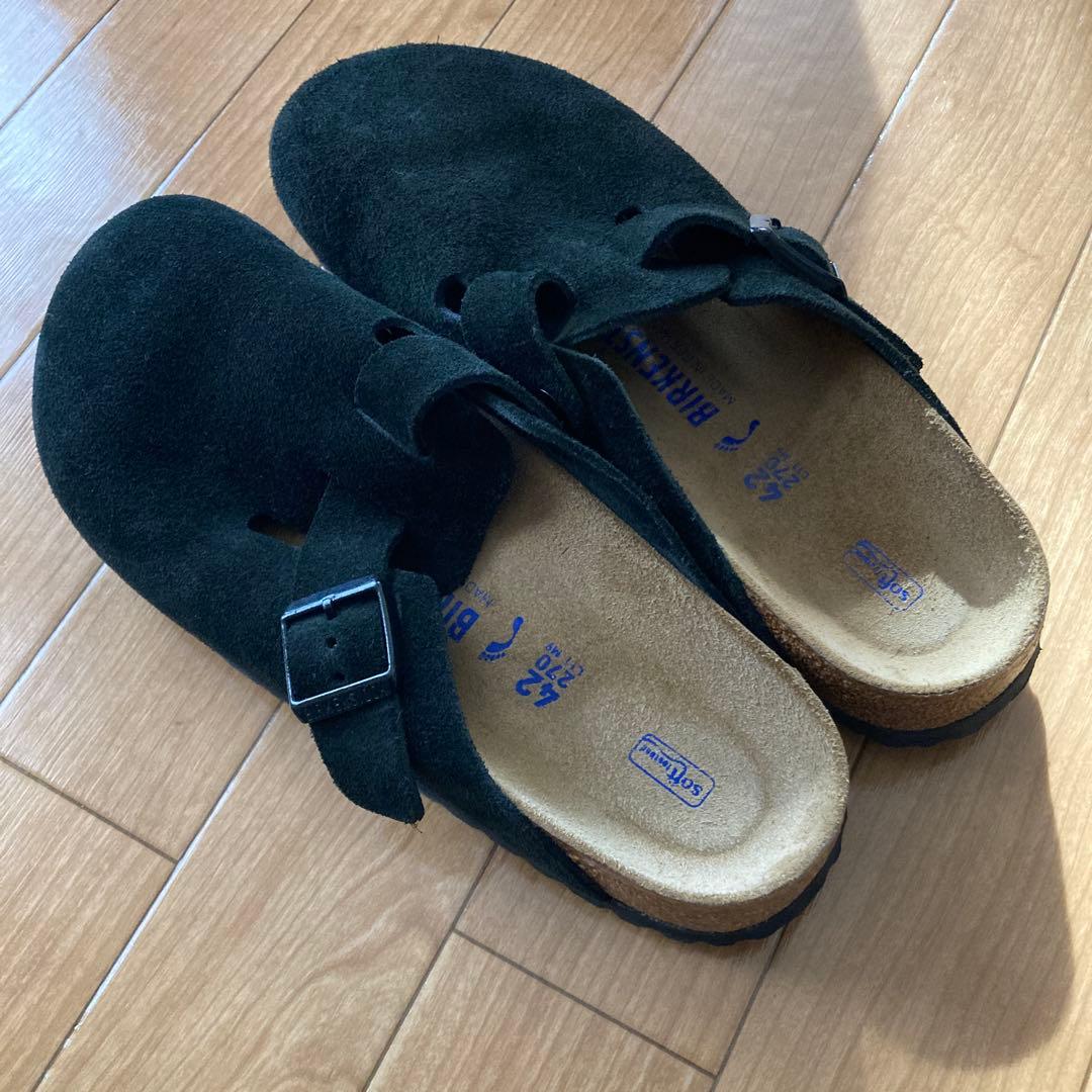 BIRKENSTOCK ブラックサンダル 42
