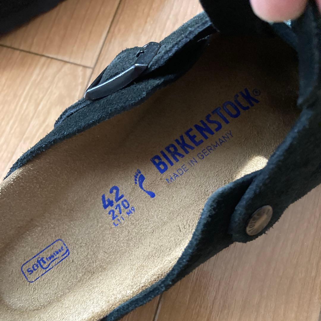 BIRKENSTOCK ブラックサンダル 42