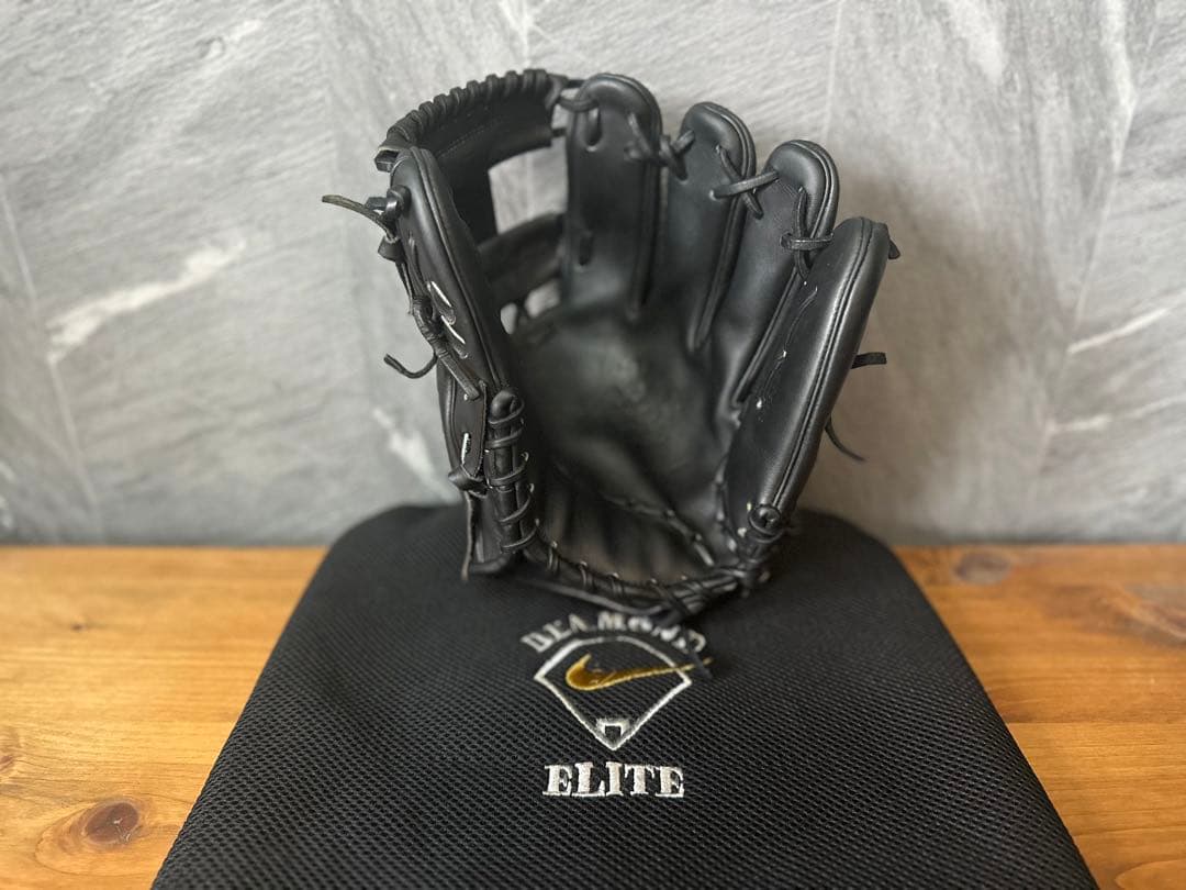 美品 NIKE ナイキ 硬式 内野手用グラブ Kipレザー 極上型 超希少品