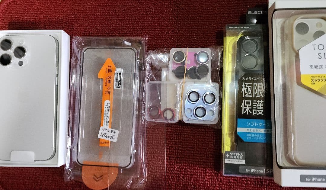 専用Apple iPhone15 ProMax 256GBホワイトチタニウム