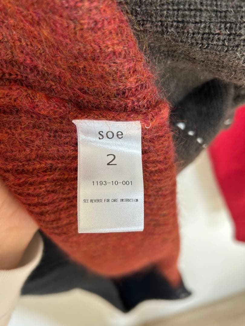 り*ん様 期間限定値下げ soe Layered Sweater サッカー マフ