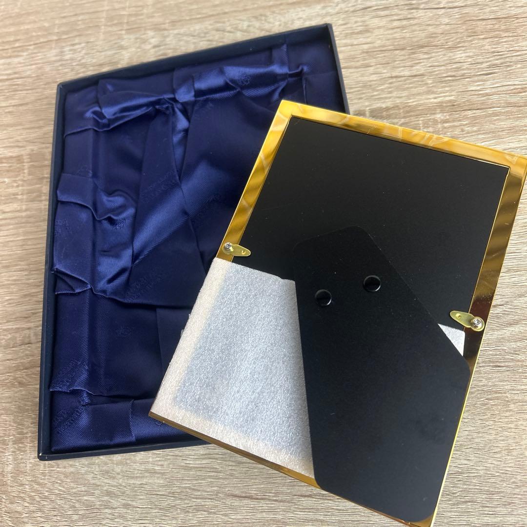 希少☆MIKIMOTOフォトフレーム クリスタルラッカー パール