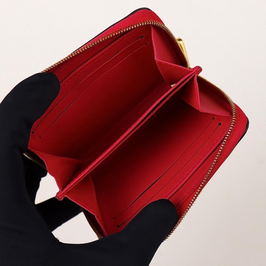 【限定品】 ルイヴィトン ジッピーパース ヴァレンタイン ヴェルニ レッド