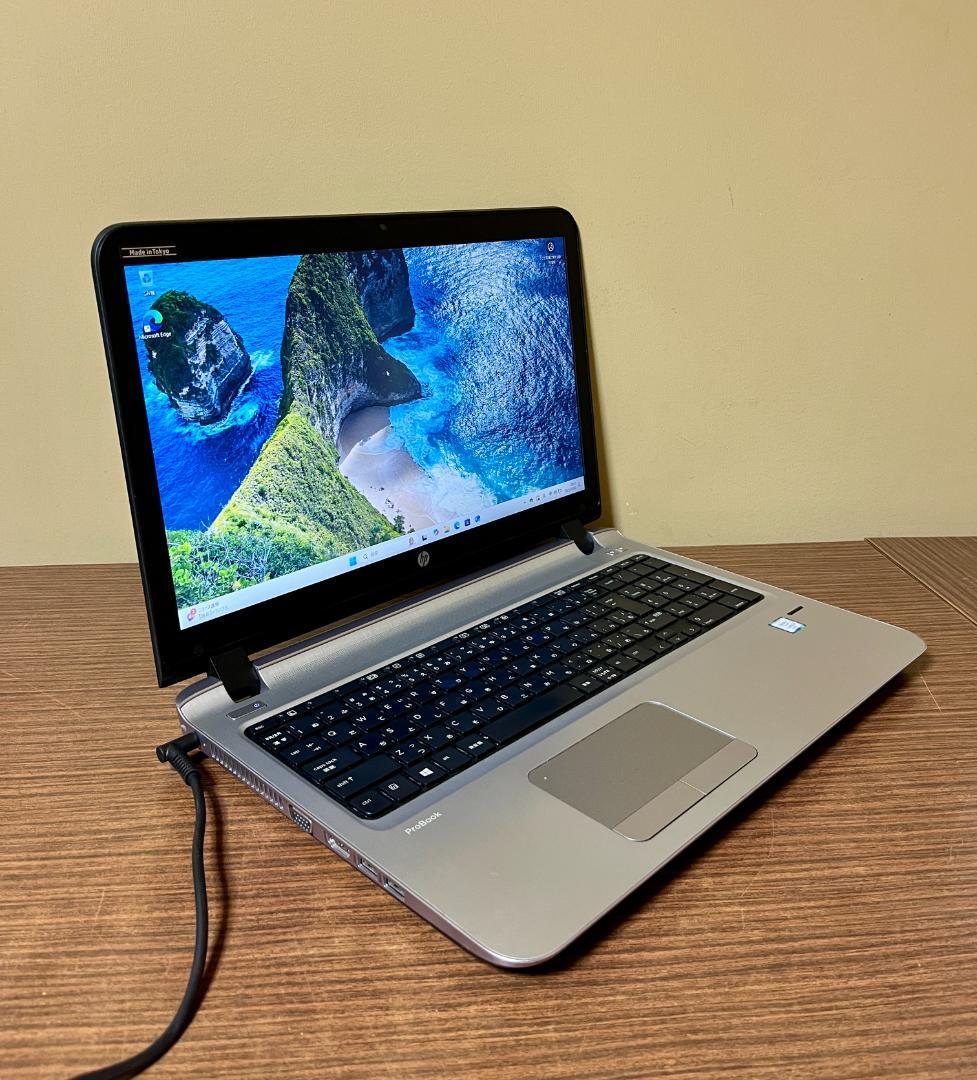 DVD、フルHD、HP ProBook 450 G3、8GB、128+500GB