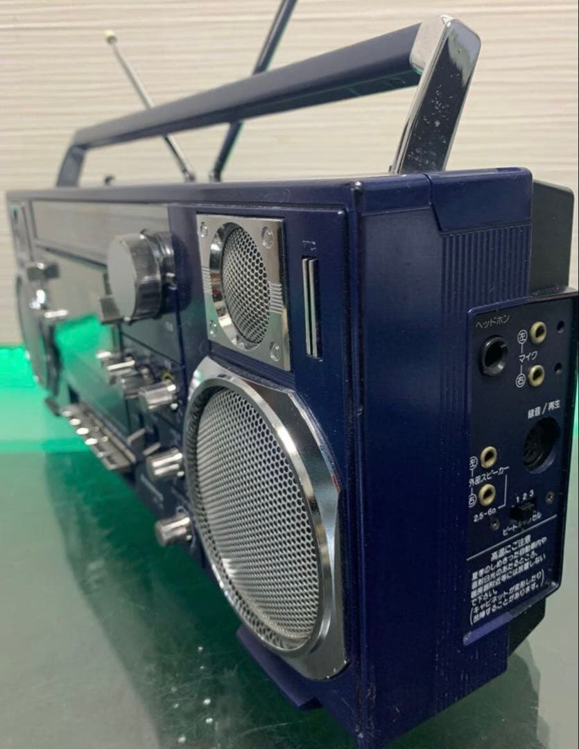 美品 SANYO 三洋 MR-V8 昭和レトロ ラジカセ 希少動作品 サンヨー