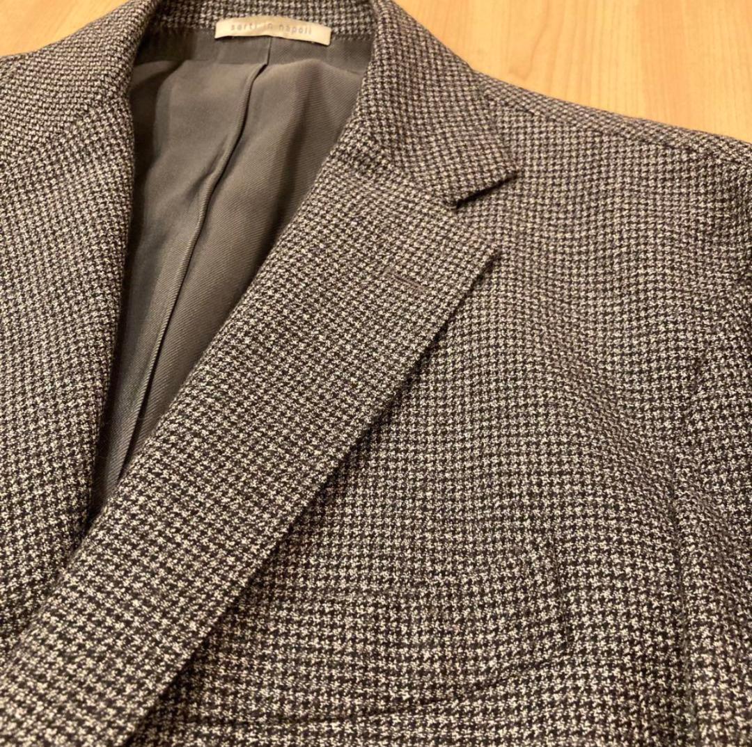 De Petrillo デ　ペトリロ　ハウンドトゥース　サイズ50