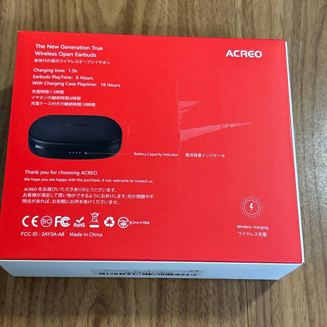 ACREO ワイヤレスイヤホン　Bluetoothワークアウト　ヘッドフォン