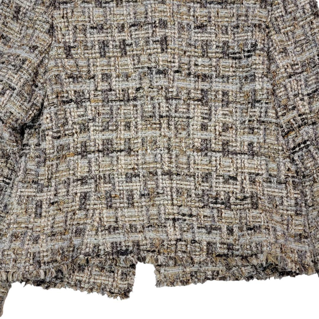 【極美品】ANAYI アナイ tournier社 金ボタン ツイードジャケット