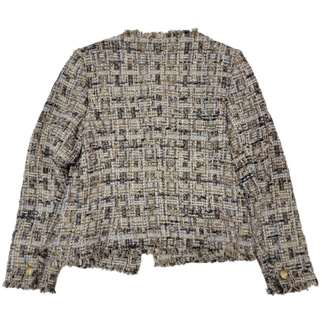 【極美品】ANAYI アナイ tournier社 金ボタン ツイードジャケット