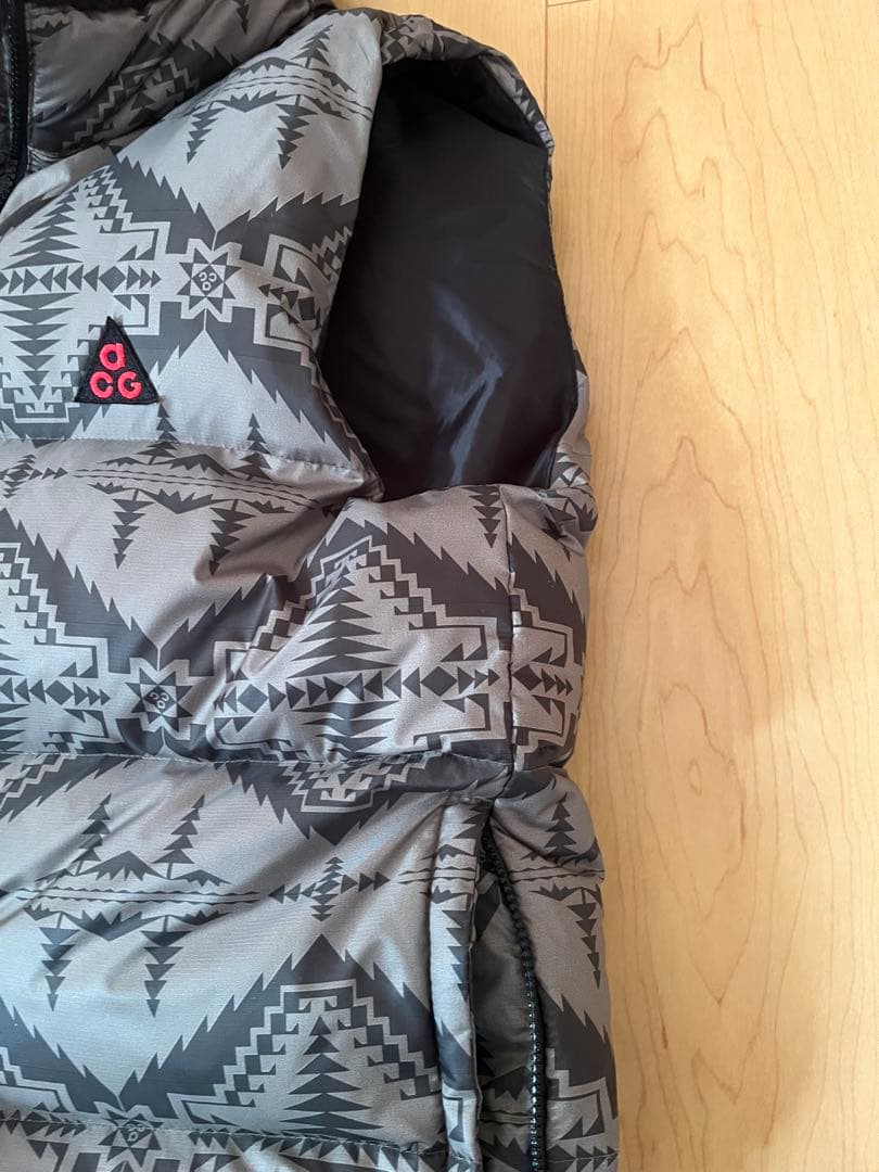 最終値下げ　NIKE acg ダウンベスト ペンドルトン