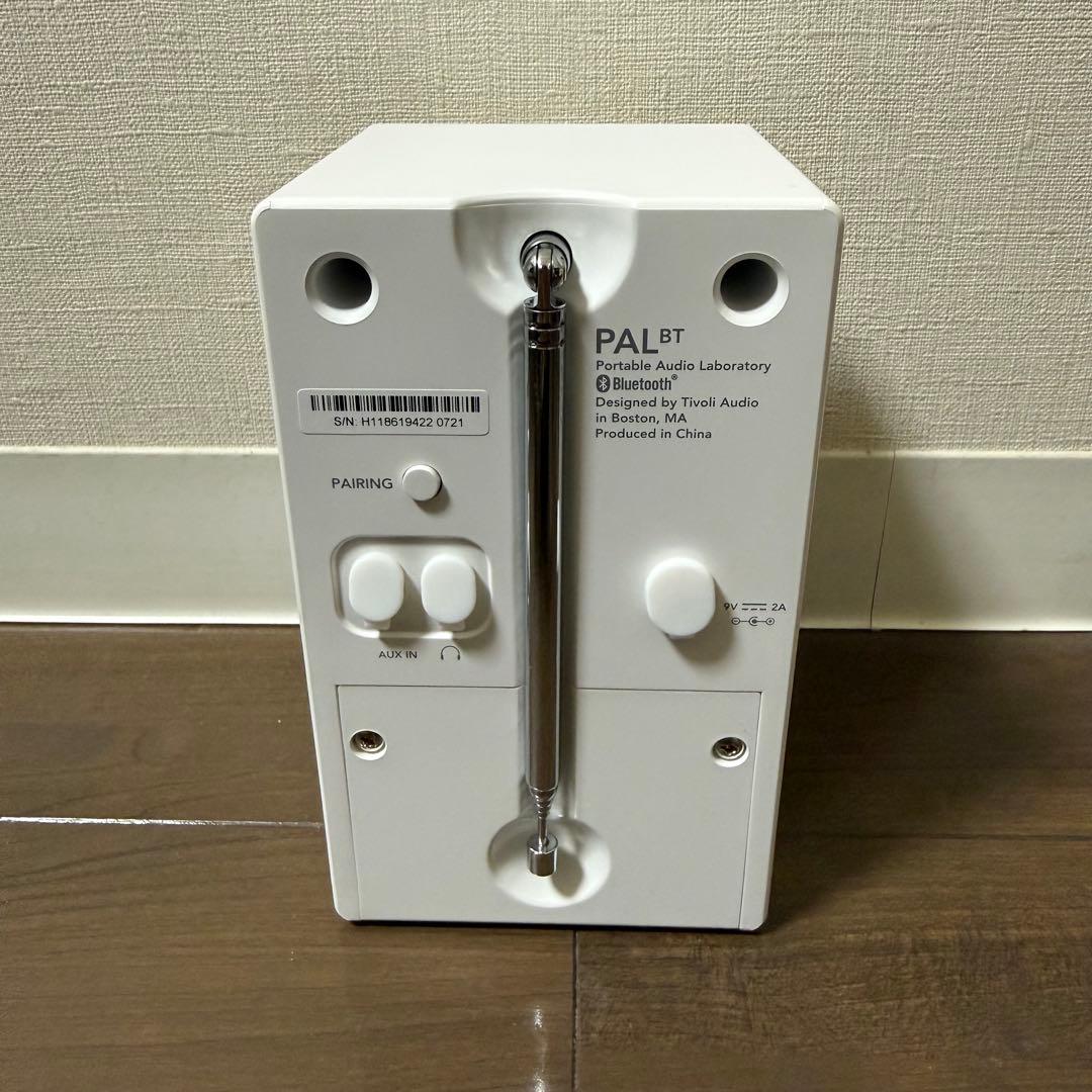 Tivoli Audio Bluetooth スピーカー PAL BT ホワイト