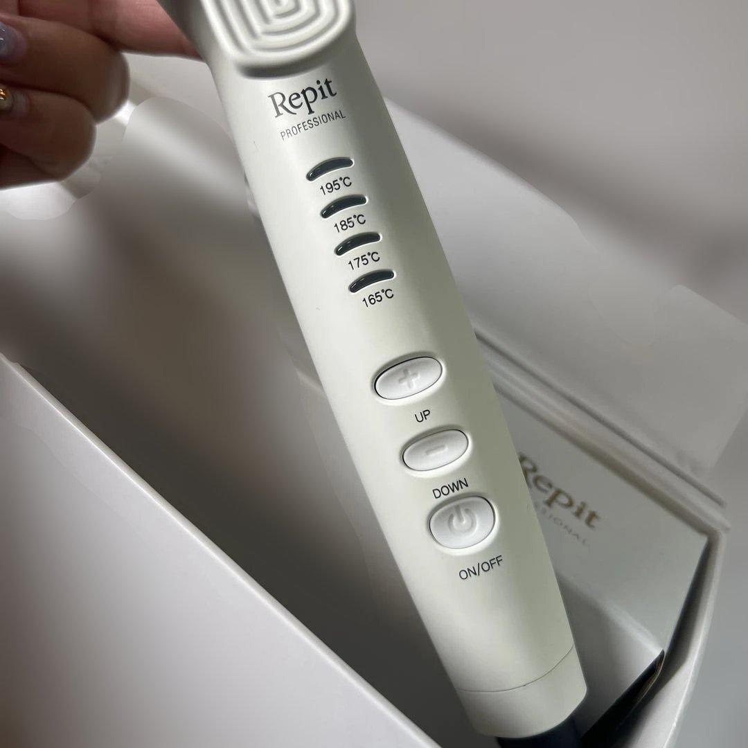 【sr/10.4/15】Repit M-40 カールアイロン シルバー