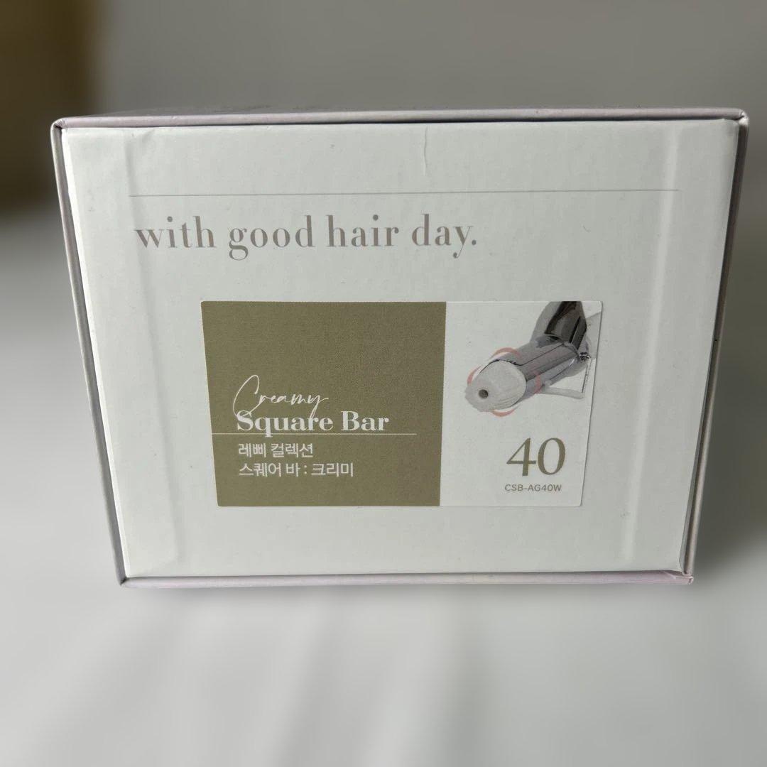 【sr/10.4/15】Repit M-40 カールアイロン シルバー