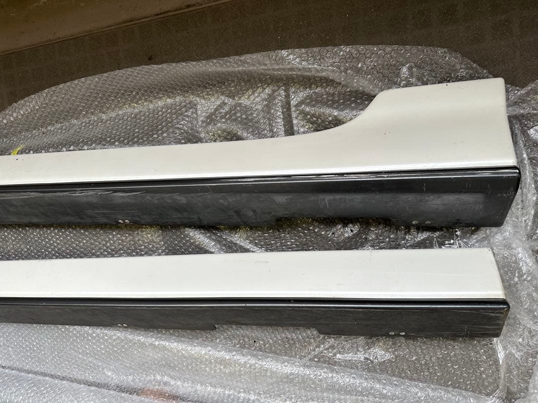 ま*が様 RX-8 MAZDASPEED サイドスカート　ホワイト　直接引取歓迎