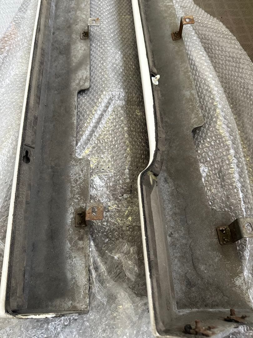 ま*が様 RX-8 MAZDASPEED サイドスカート　ホワイト　直接引取歓迎