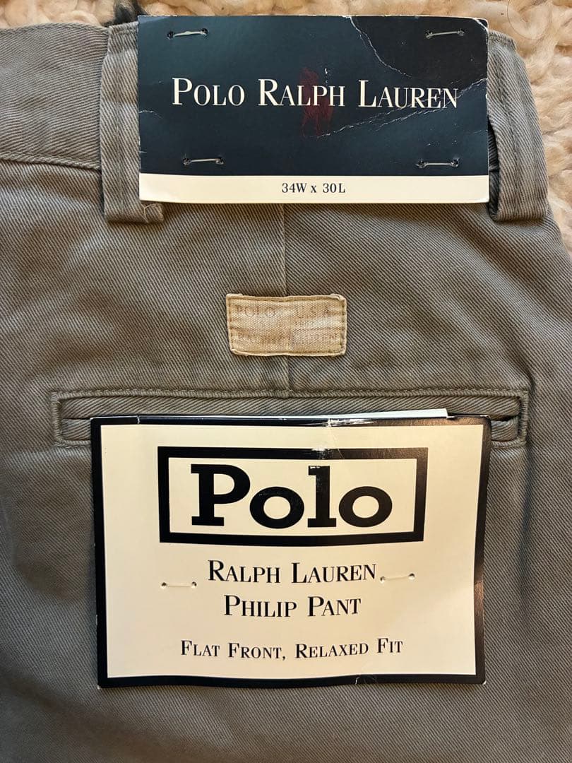 Polo ポロ　ラルフローレン チノ　Philip W34 L30