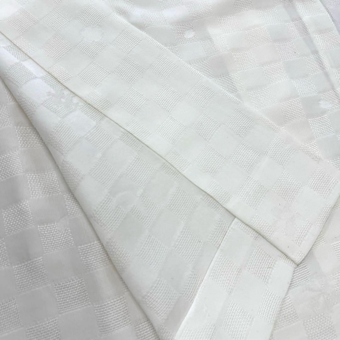 正絹 紋紗 長襦袢 市松【鈴乃屋】夏長襦袢