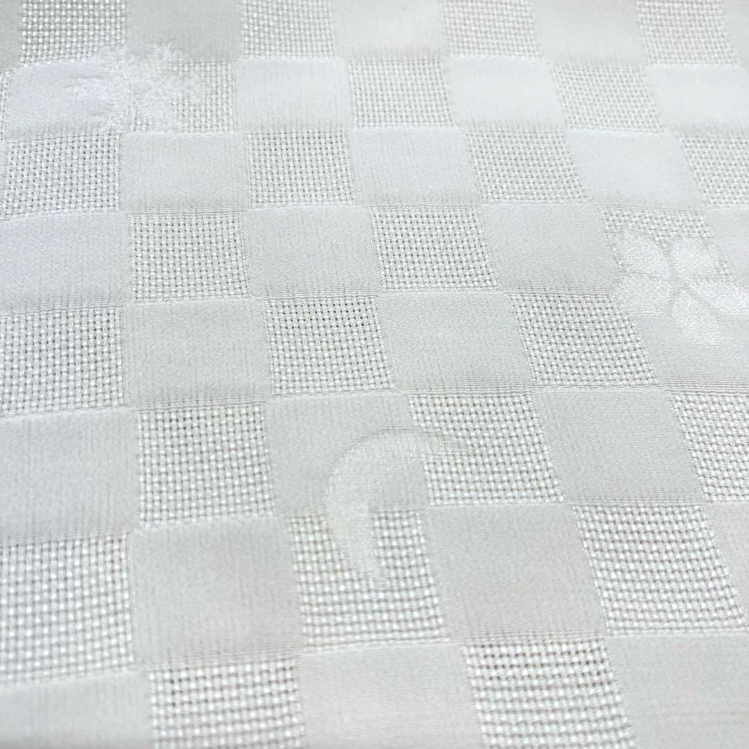 正絹 紋紗 長襦袢 市松【鈴乃屋】夏長襦袢