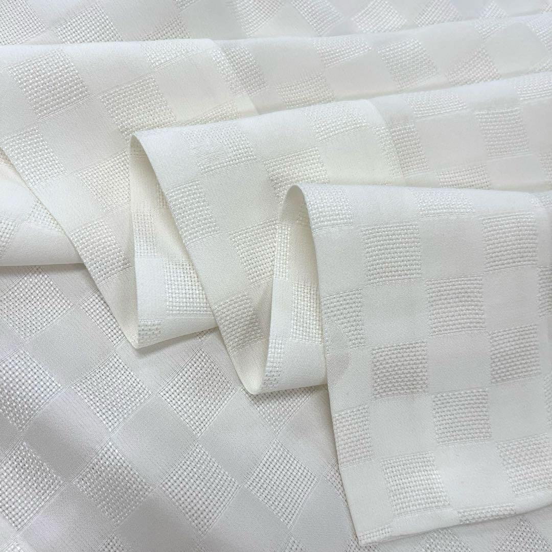 正絹 紋紗 長襦袢 市松【鈴乃屋】夏長襦袢