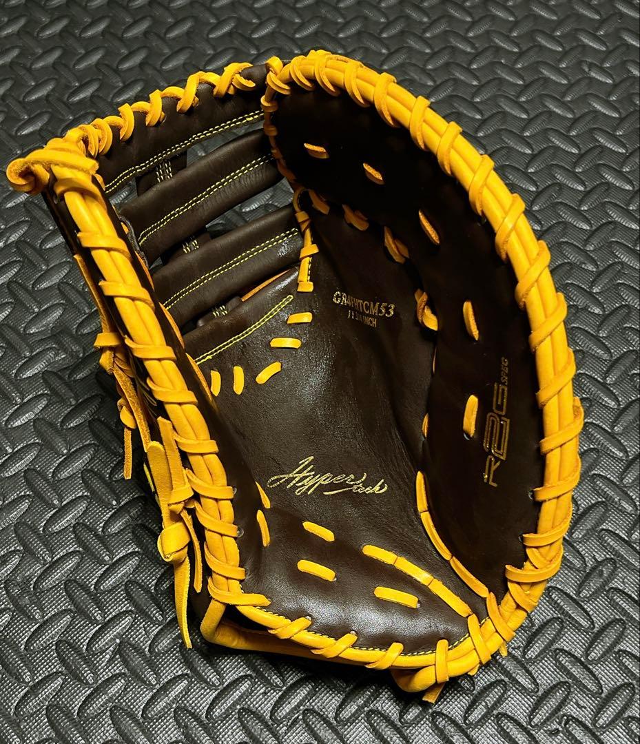 ローリングス ハイパーテック 軟式 ファースト ミット パドレスカラー