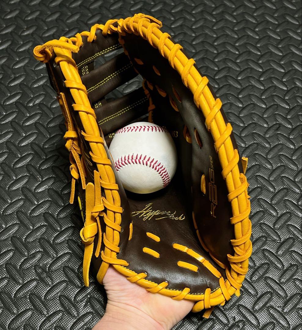 ローリングス ハイパーテック 軟式 ファースト ミット パドレスカラー