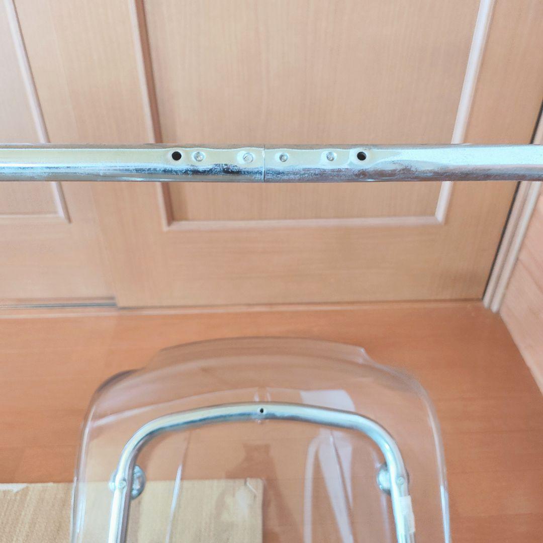 【ジョージ】2脚 IKEAトービアス ダイニングチェア　椅子 クリア