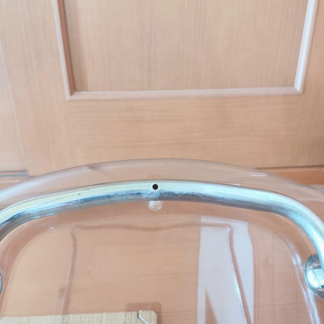 【ジョージ】2脚 IKEAトービアス ダイニングチェア　椅子 クリア